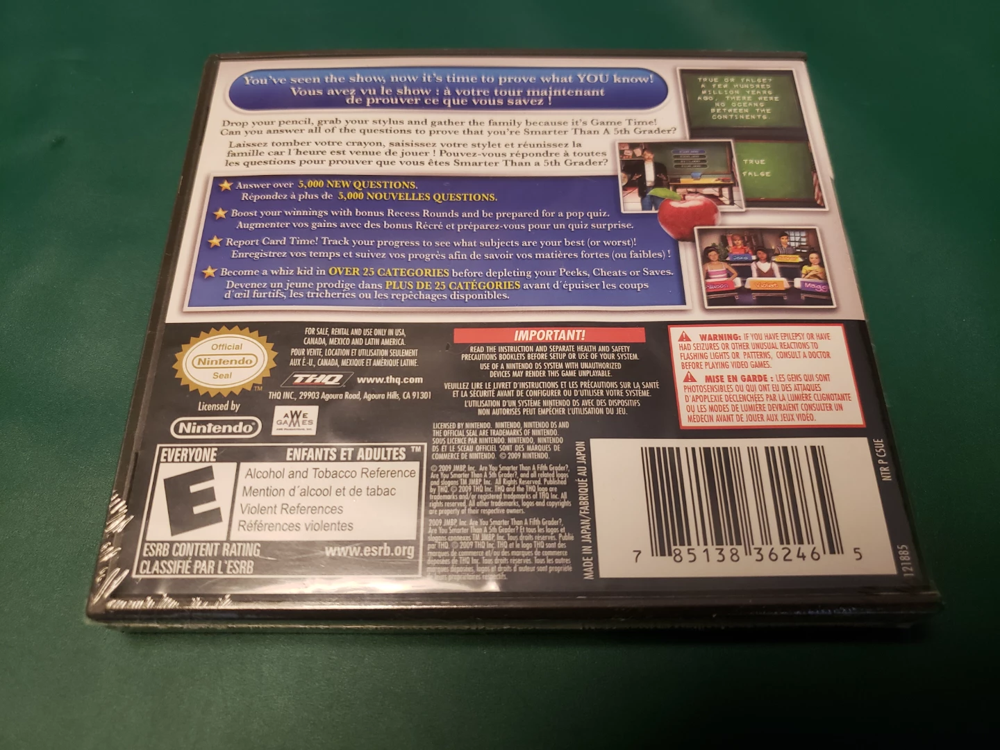 Nintendo DS Are You Smarter Than A 5th Grader? Game Time - photo 3