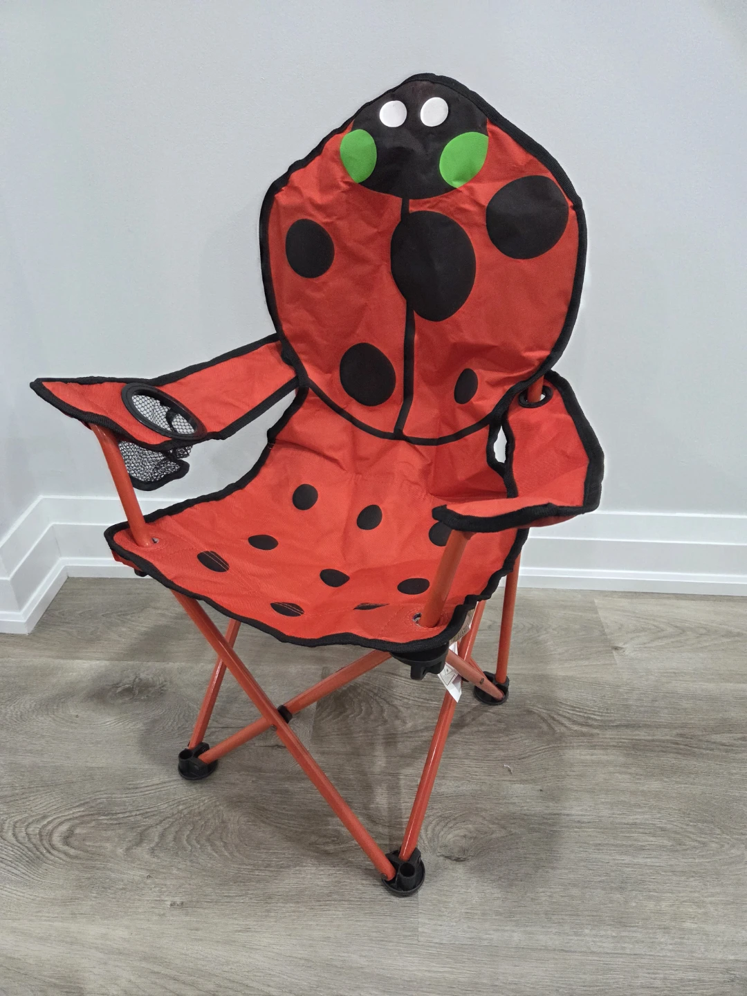 Kids Ladybug Folding  Chair with Carry Bag - photo 2