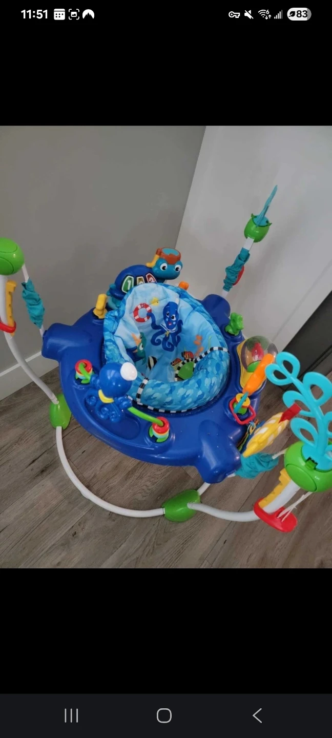 LIKE NEW: Baby Einstein Neptune's Ocean Discovery Jumper