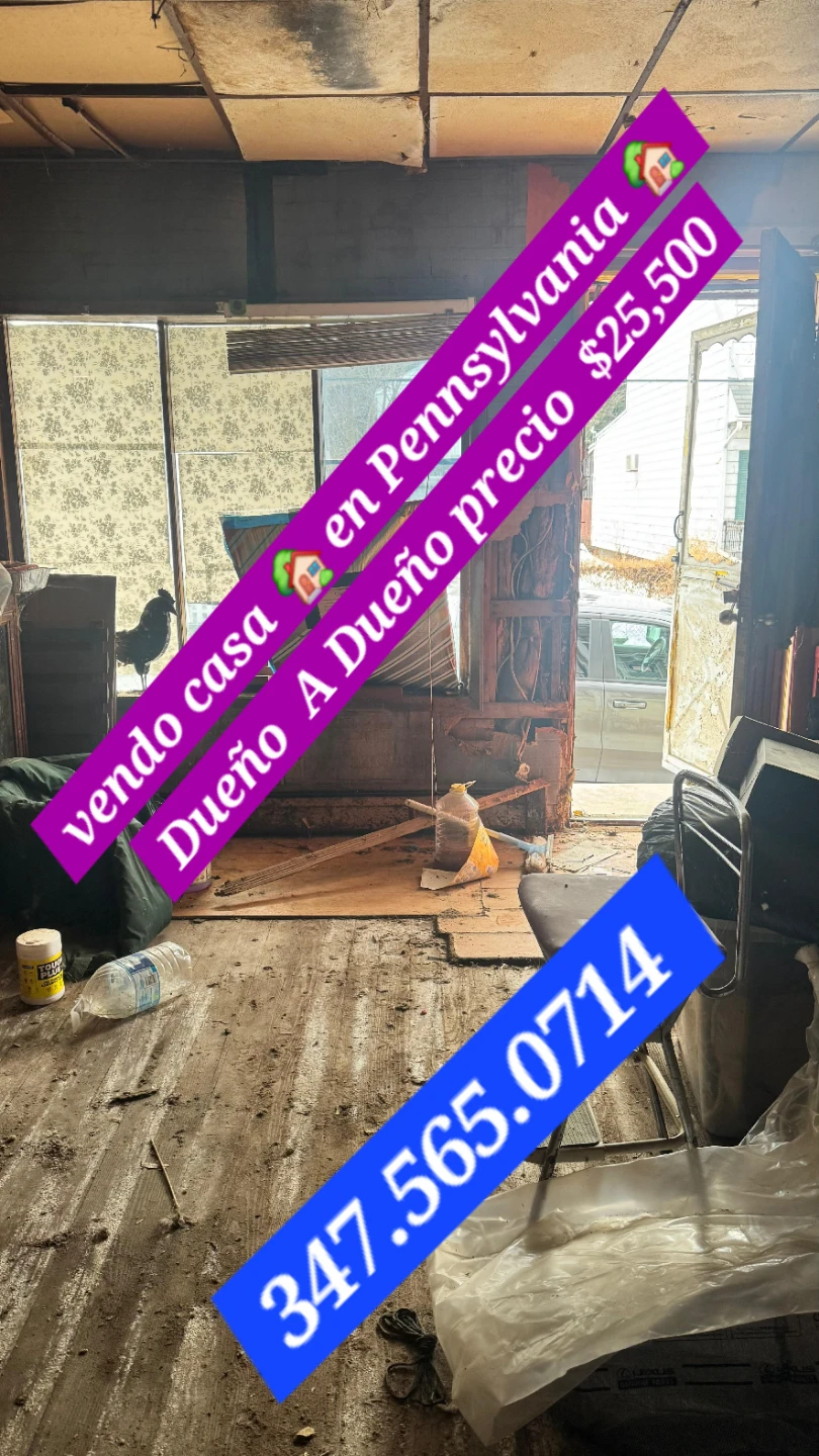 Vendo casa 🏡 en 🏡 Pennsylvania Dueño A Dueño
