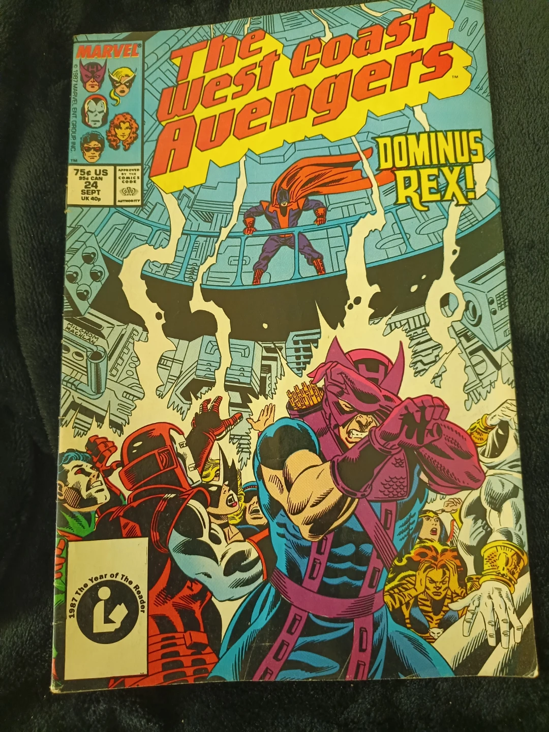 The West Coast Avengers #24 Comic Book
