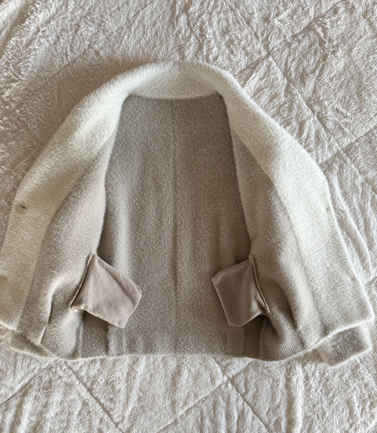 Women's Fuzzy Cardigan Sherpa Jacket - photo 3