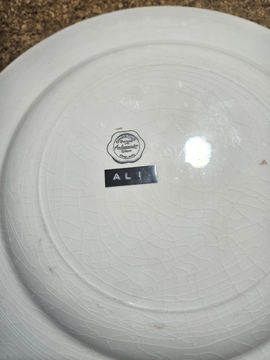 Simpson's "Ambassador" Plate - photo 5