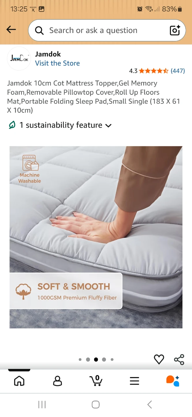 Portable foam mattress-Single - photo 5