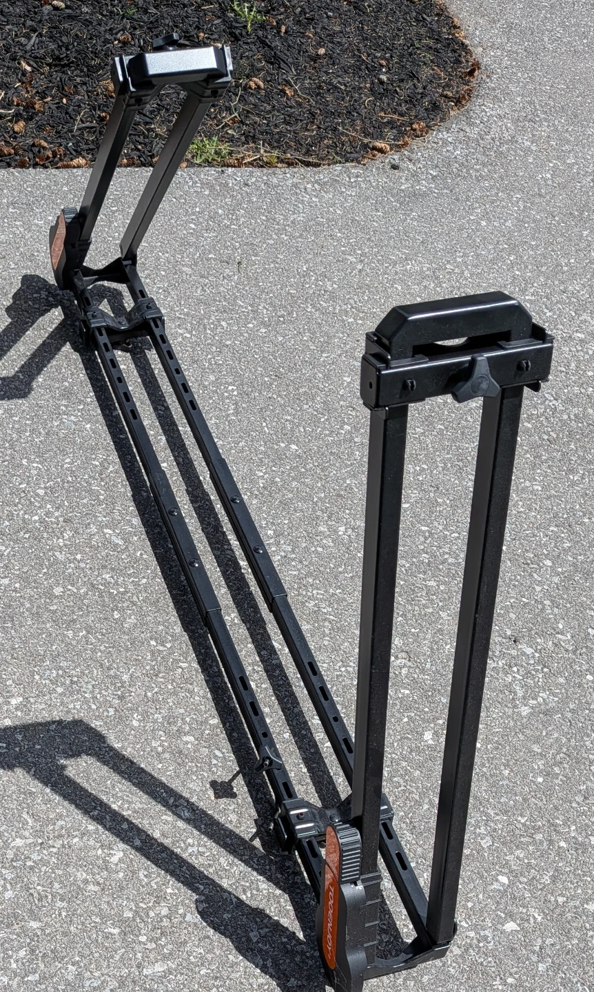 TOOENJOY Roof Mount Upright Bicycle Car Rack - photo 2