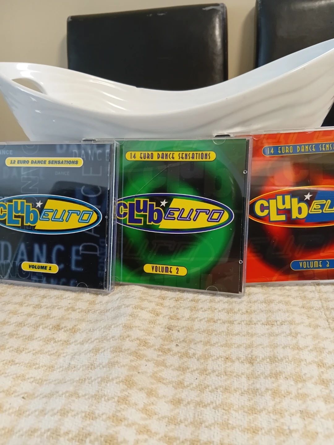 Club Euro Dance Sensations CDs - Volumes 1, 2, & 3
