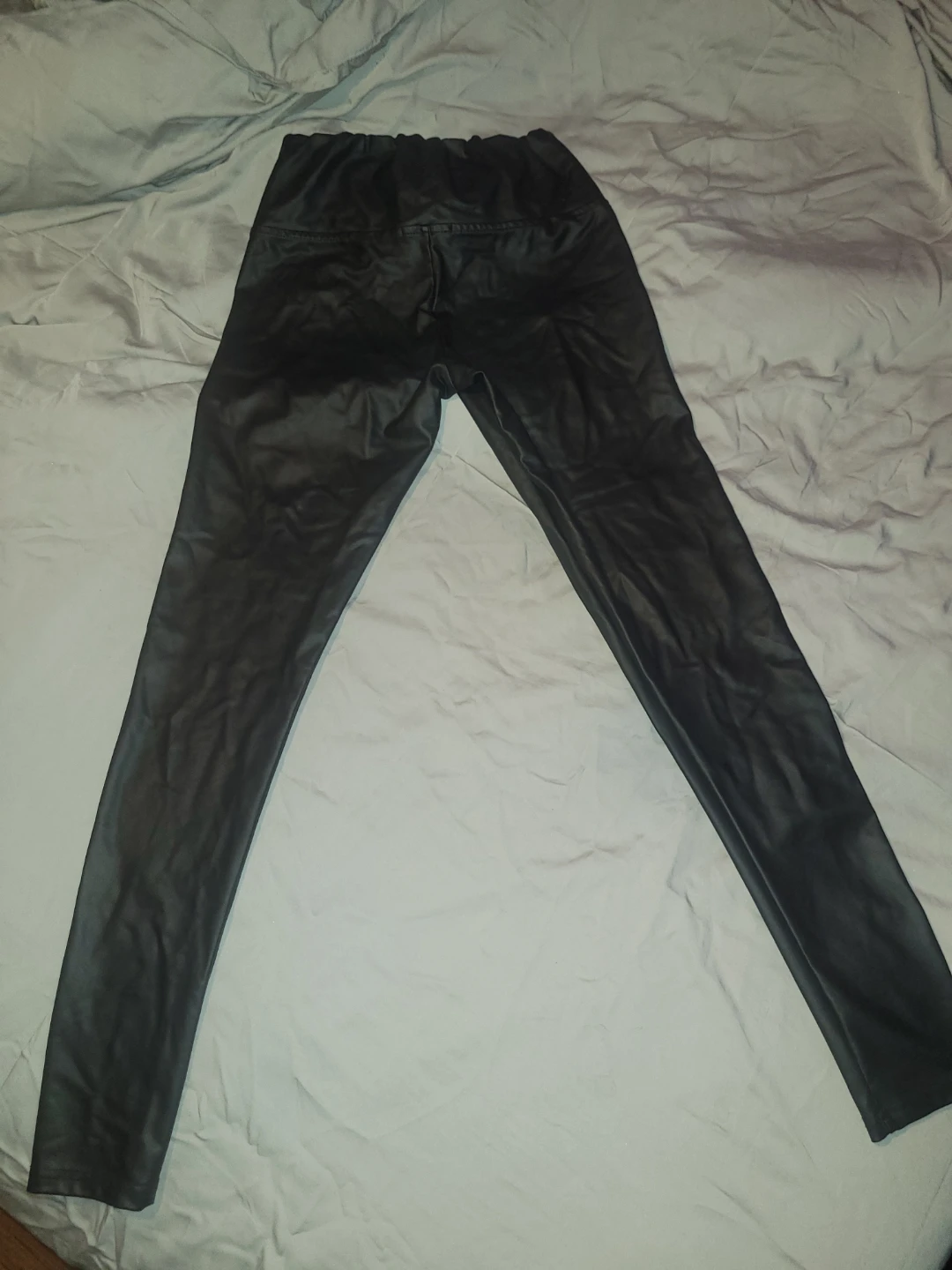 REVAMP Wet Look Leggings - Black - photo 2