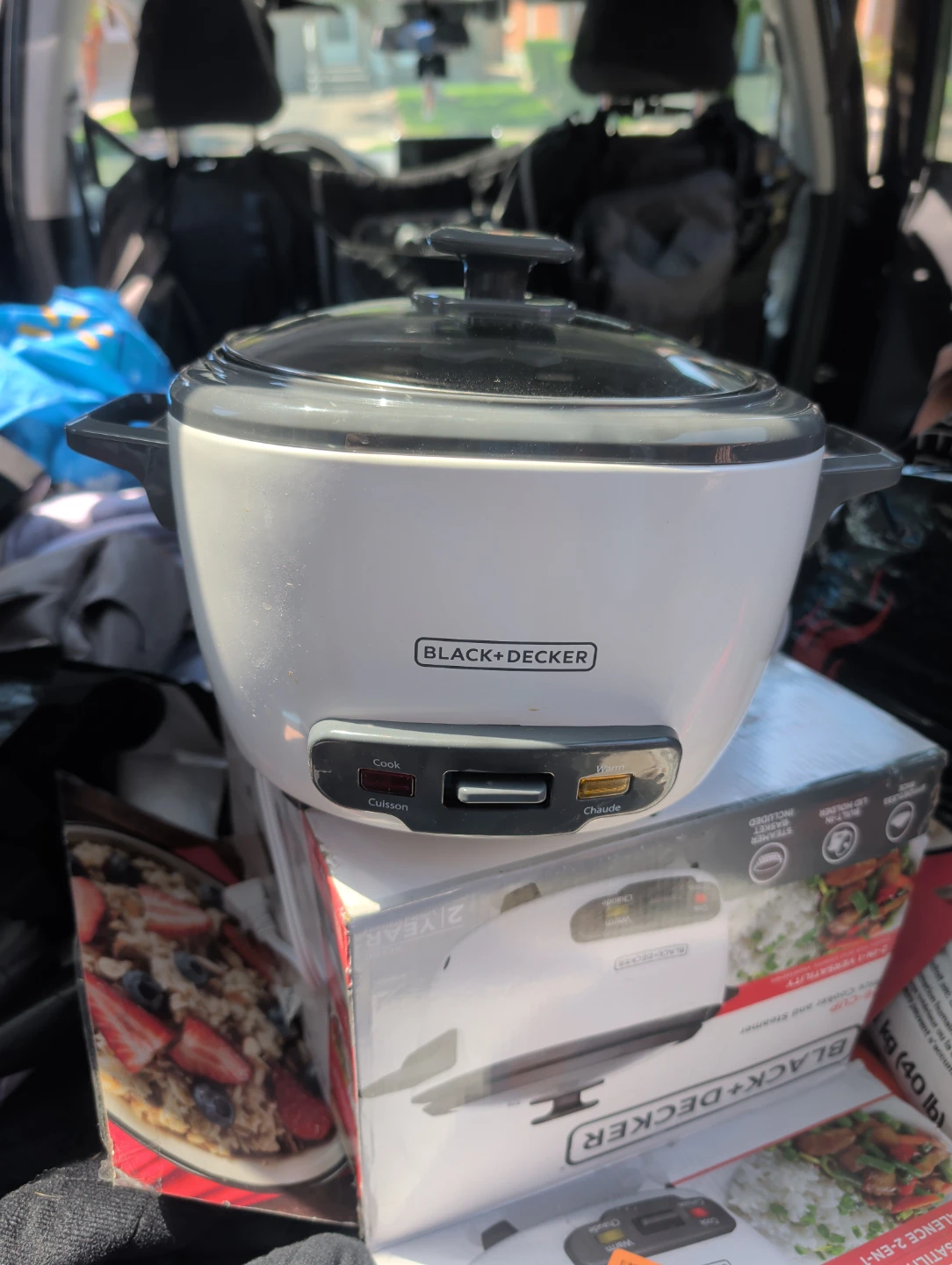 BLACK+DECKER 16-Cup Rice Cooker and Steamer