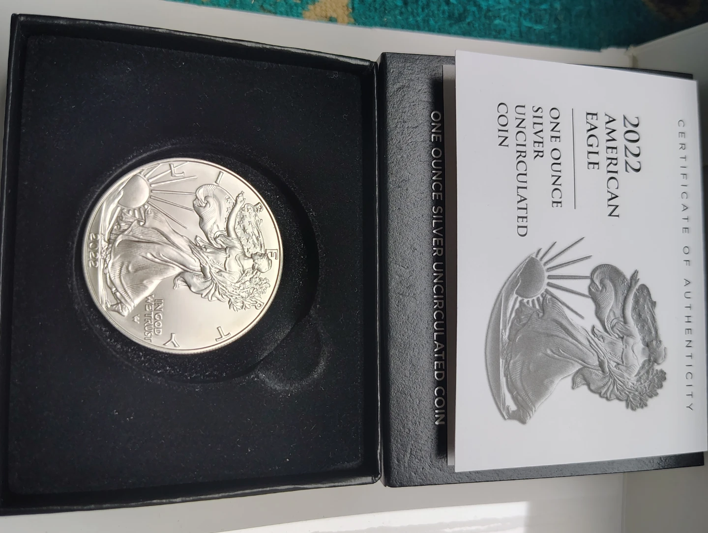 2022 American Silver Eagle One Ounce Uncirculated Coin