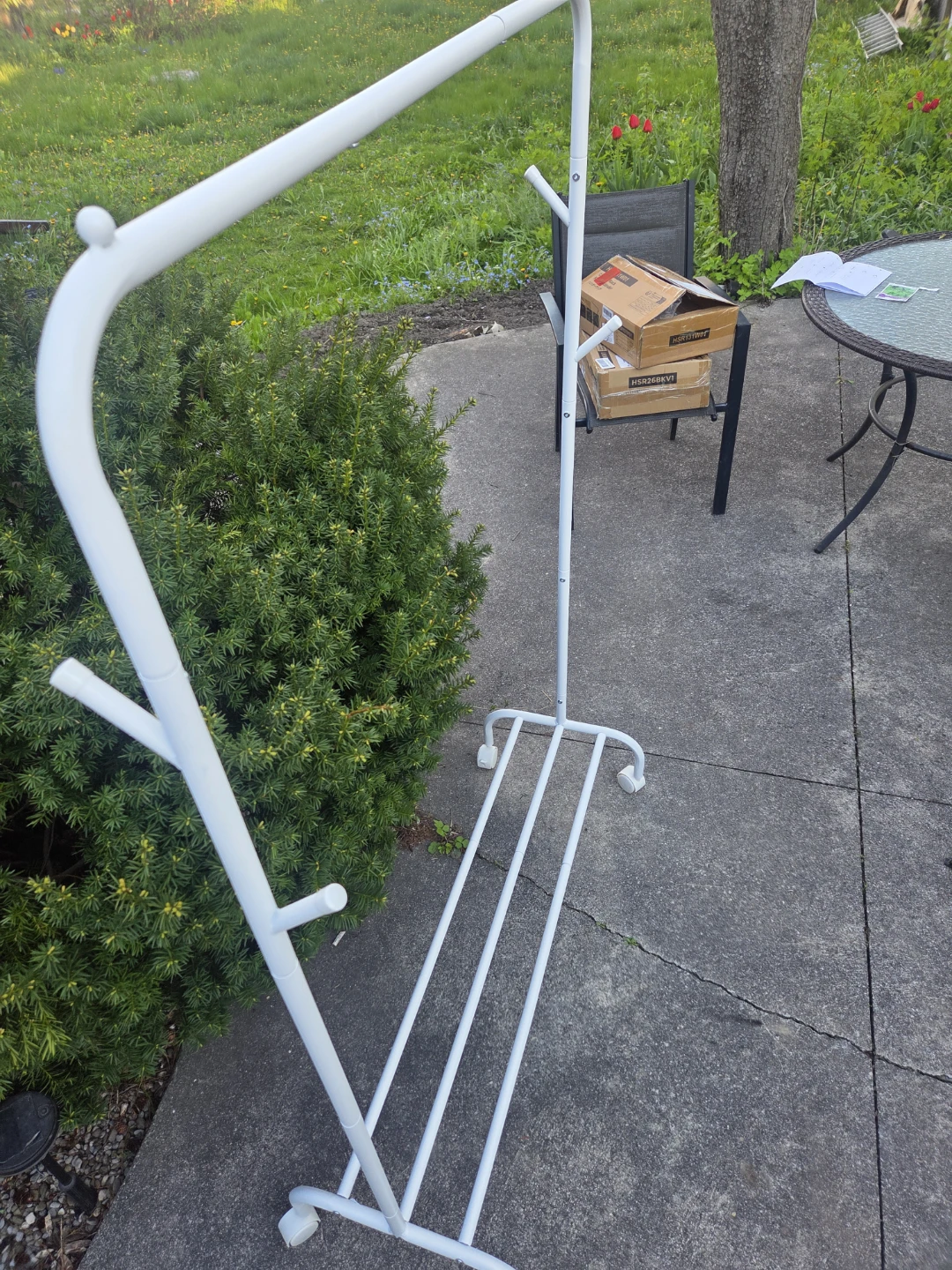 SONGMICS Clothes Rack on Wheels - photo 2