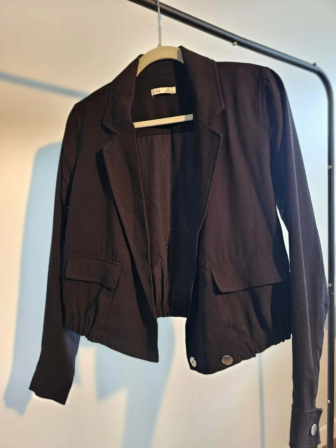 Dex Women's Black Blazer - Size S - photo 3