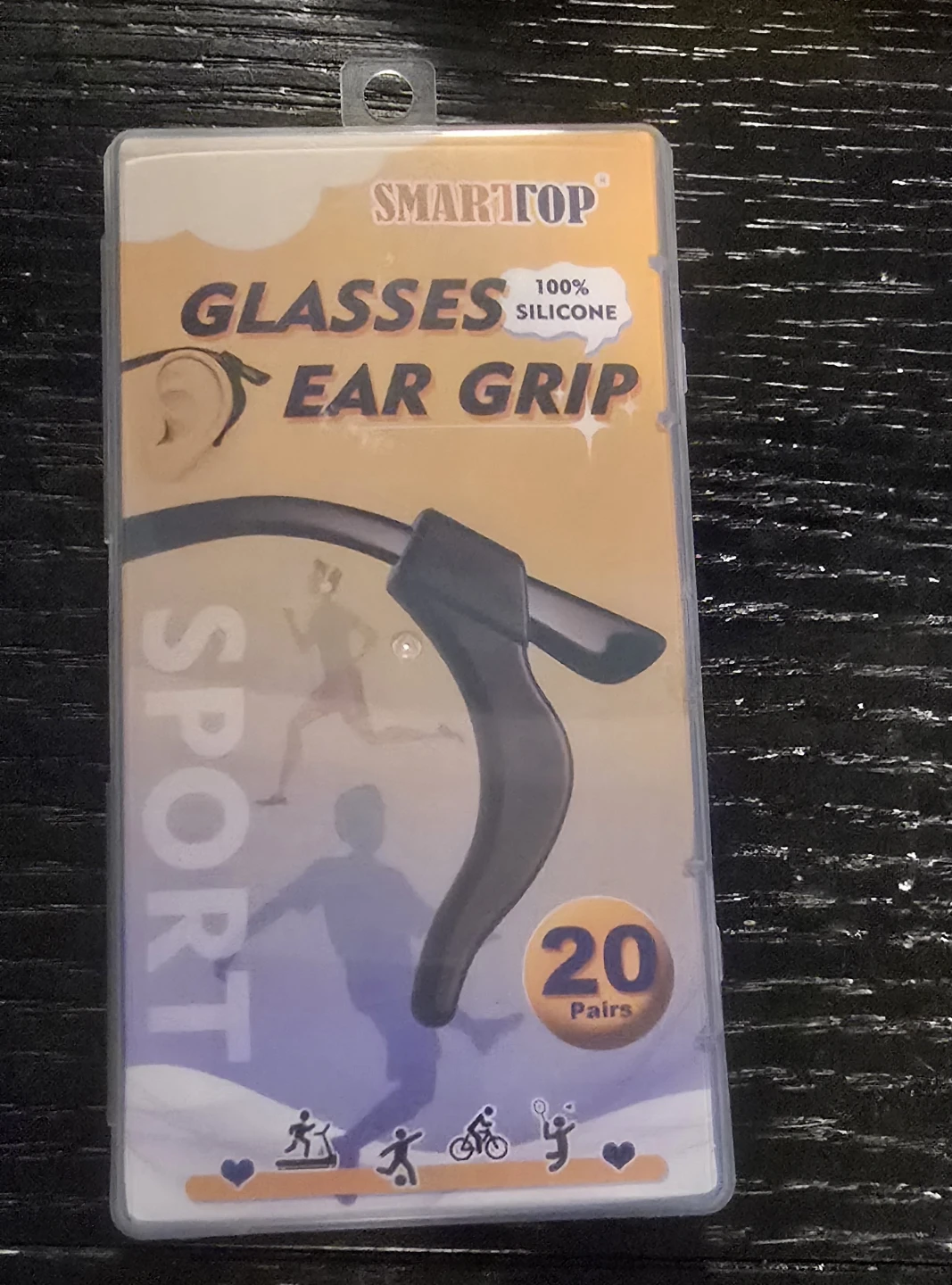 🥕SMARTOP Glasses Ear Grip - 100% Silicone - 20 Pairs