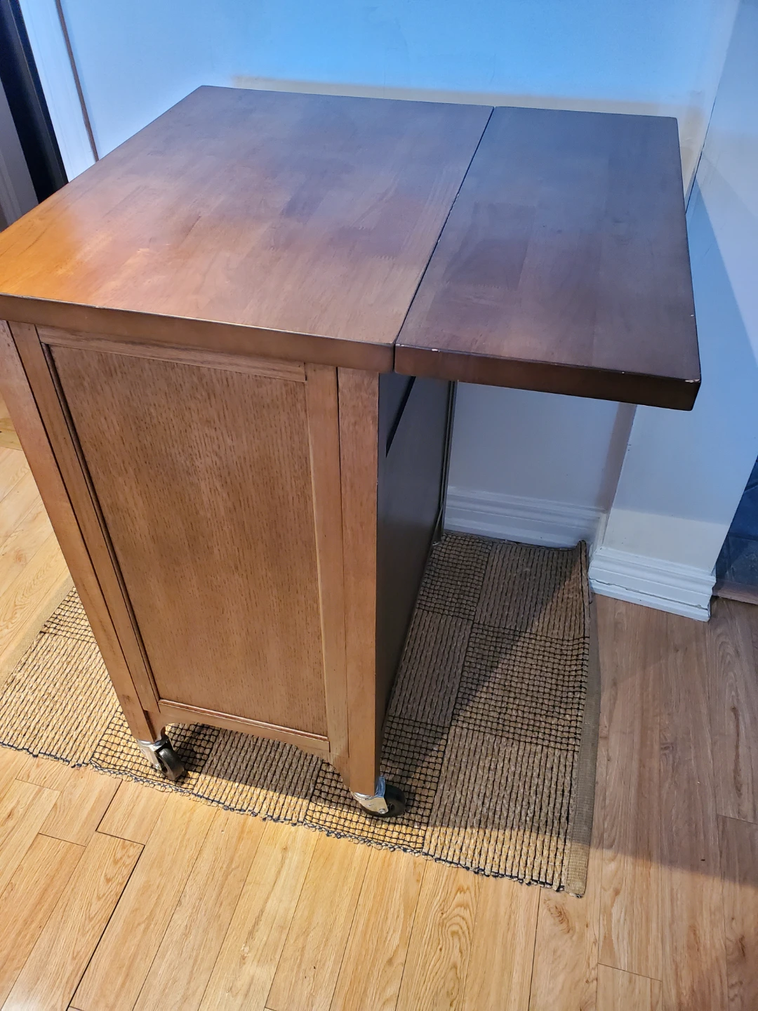 Bee & Willow Rolling Wooden Kitchen Cart - photo 4