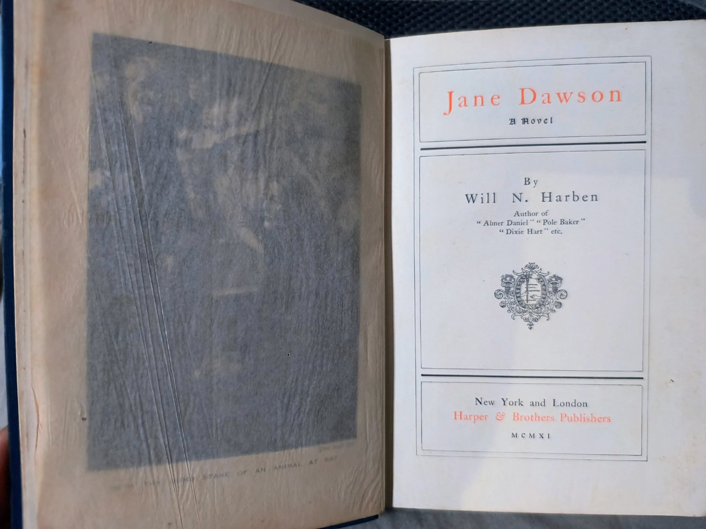 Jane Dawson by Will N. Harben Novel - photo 2