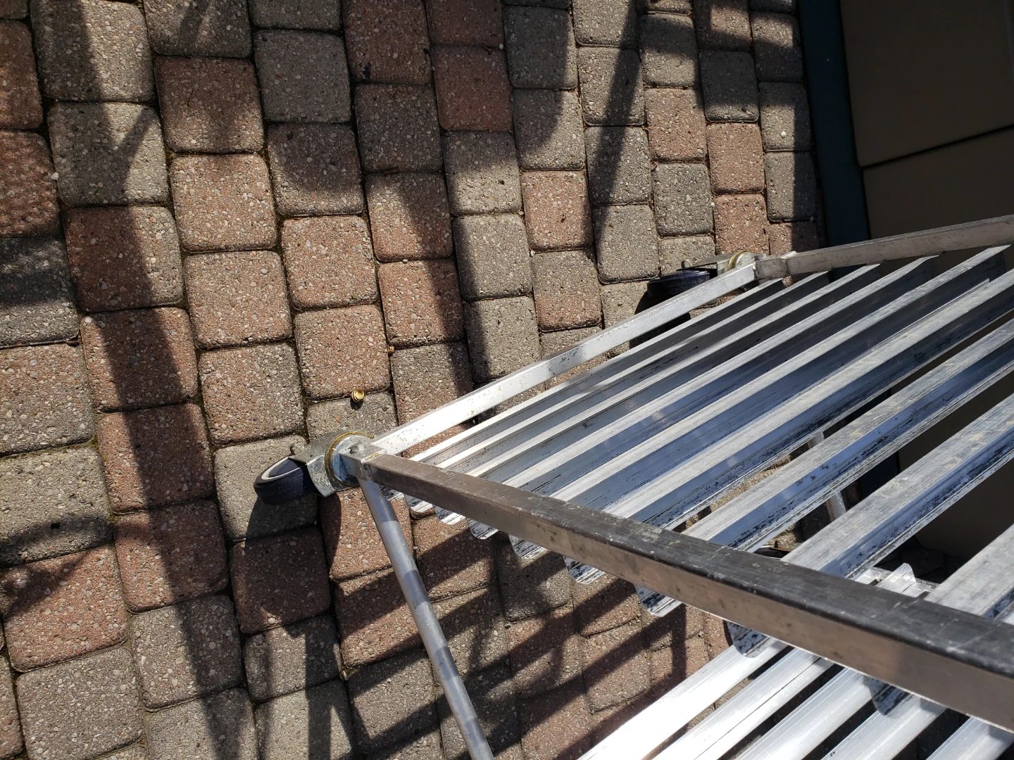 Aluminum Baking Sheet Rack with Wheels - photo 5