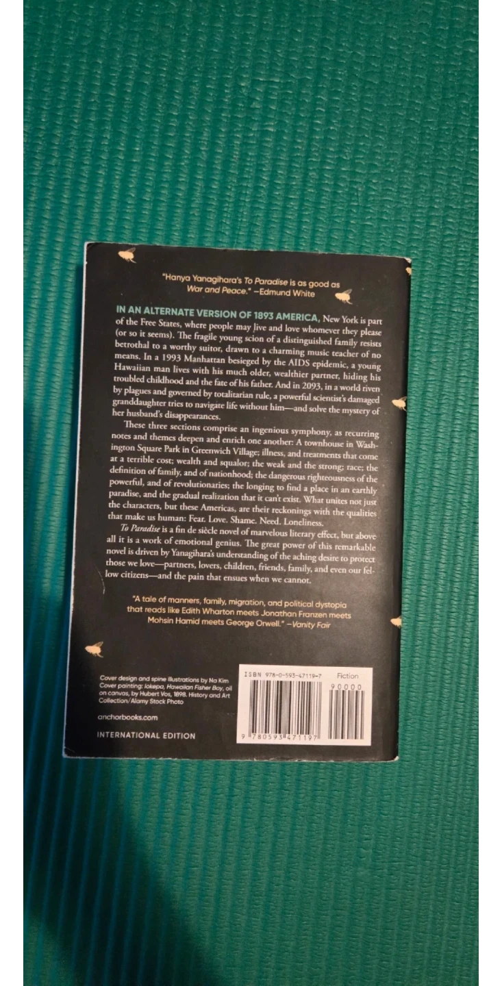 To Paradise by Hanya Yanagihara Hardcover Book - photo 2