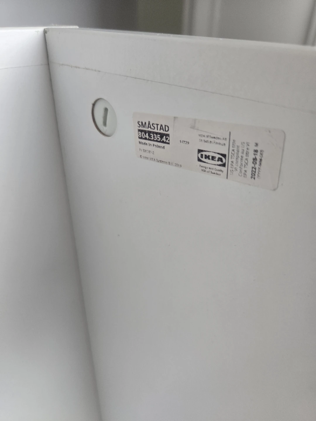 IKEA SMÅSTAD White Desk/Table - photo 5