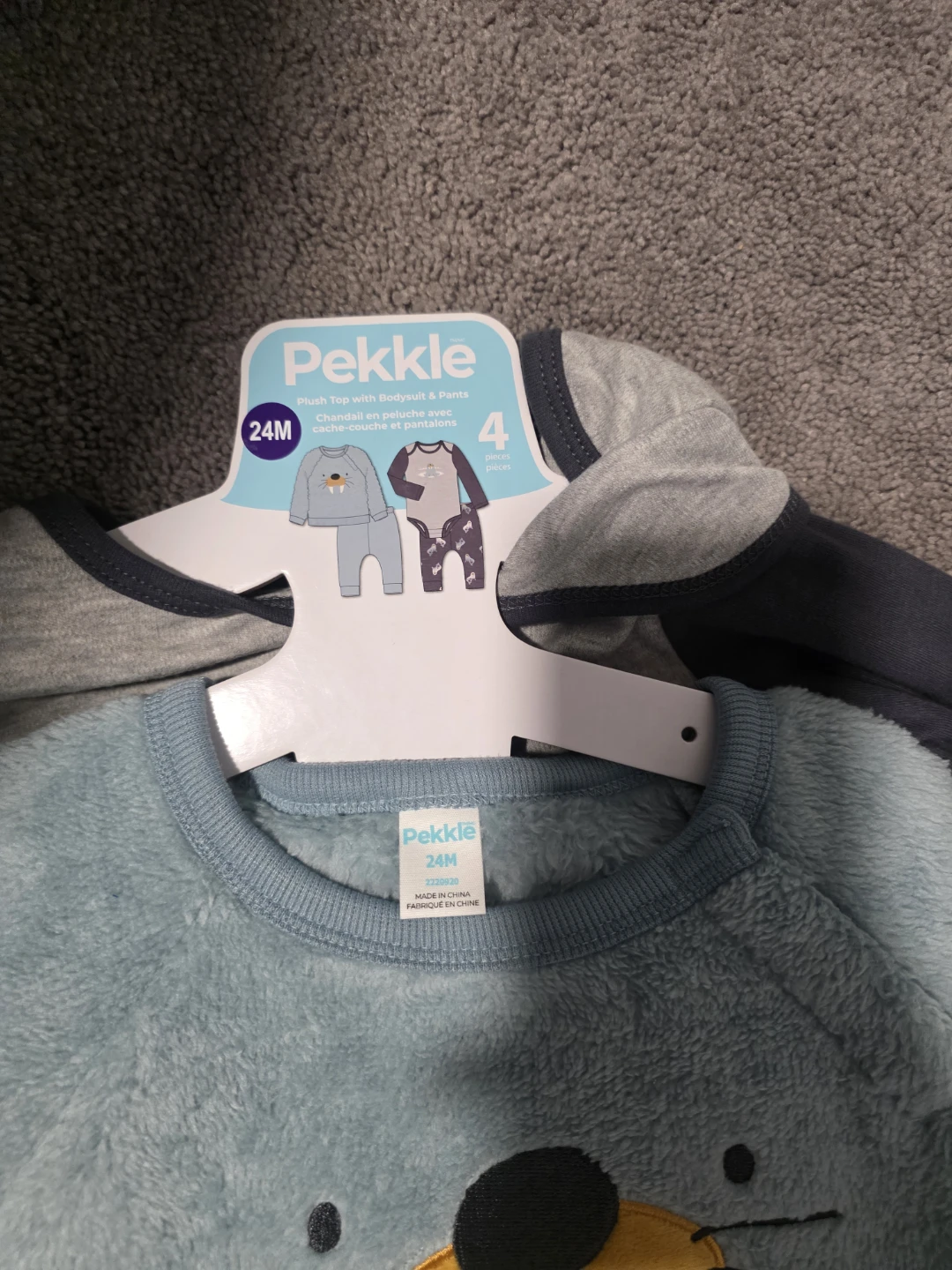 Pekkle Baby Boy's 4 Piece Pajama Set - 24 Months - photo 2