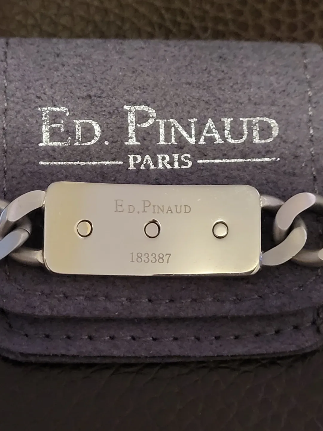 ED. PINAUD PARIS Silver Tone Bracelet with Studs - photo 3