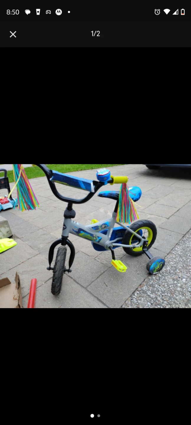 Buzz Lightyear kids bike