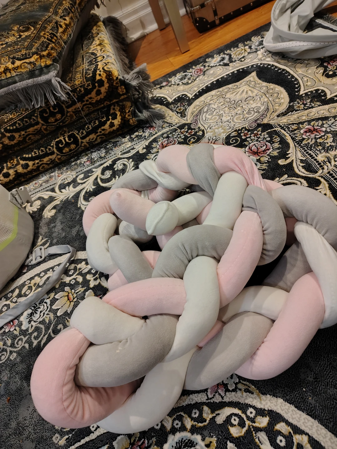 Braided Crib Bumper