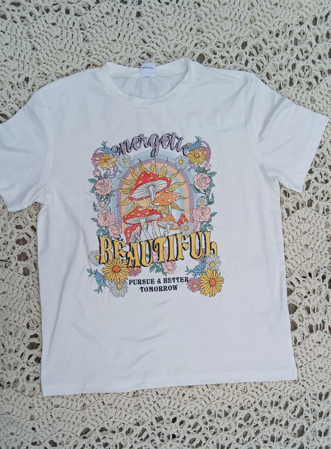New xs mushroom shirt