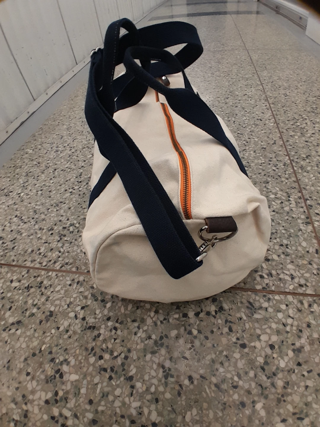 Canvas Duffle Bag Barry's College Style - photo 4