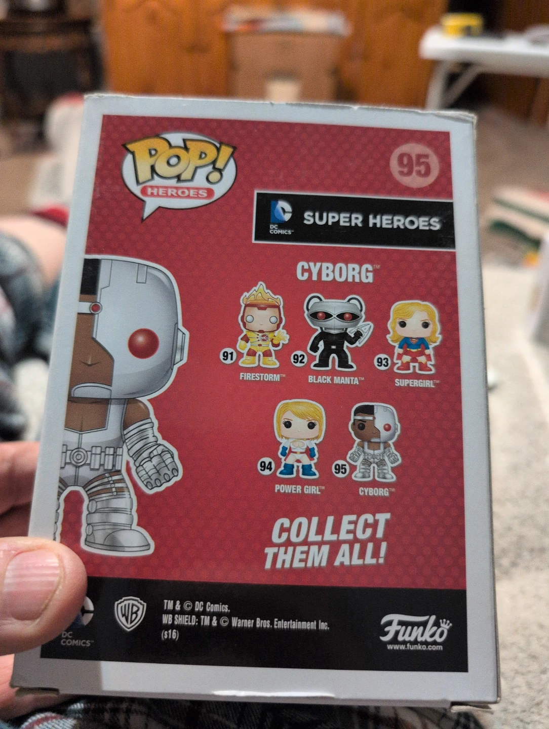 Funko Pop! DC Super Heroes Cyborg Vinyl Figure #95 - photo 2