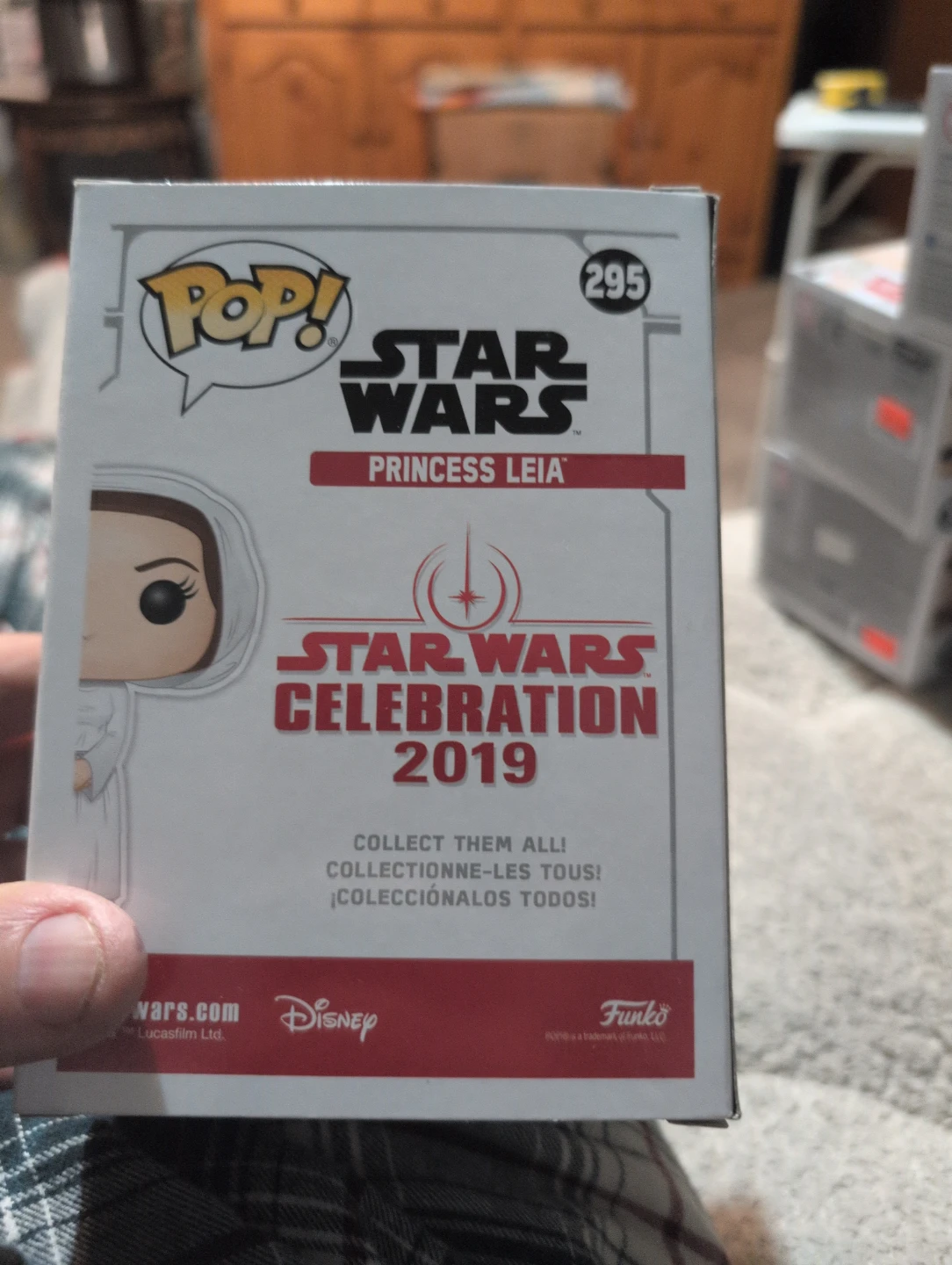 Funko Pop! Star Wars Princess Leia Galactic Convention  2019 - photo 2