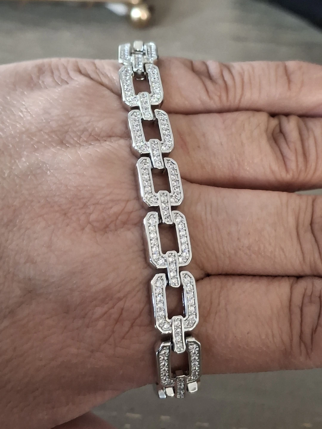 Sparkly Chain Link Bracelet - photo 3