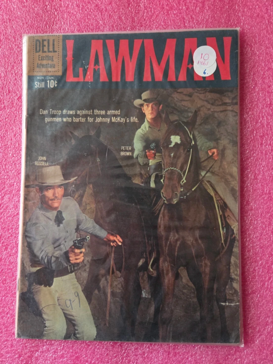 Lawman Comic Book Nov-Jan 1961