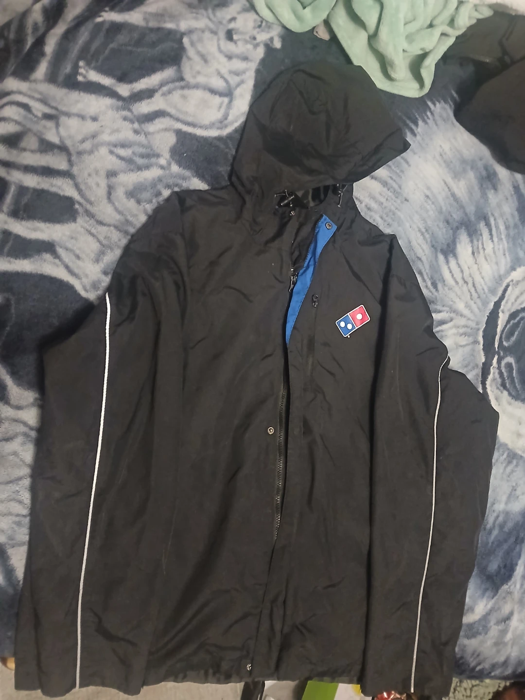 Domino's Gear Black Jacket Size Large
