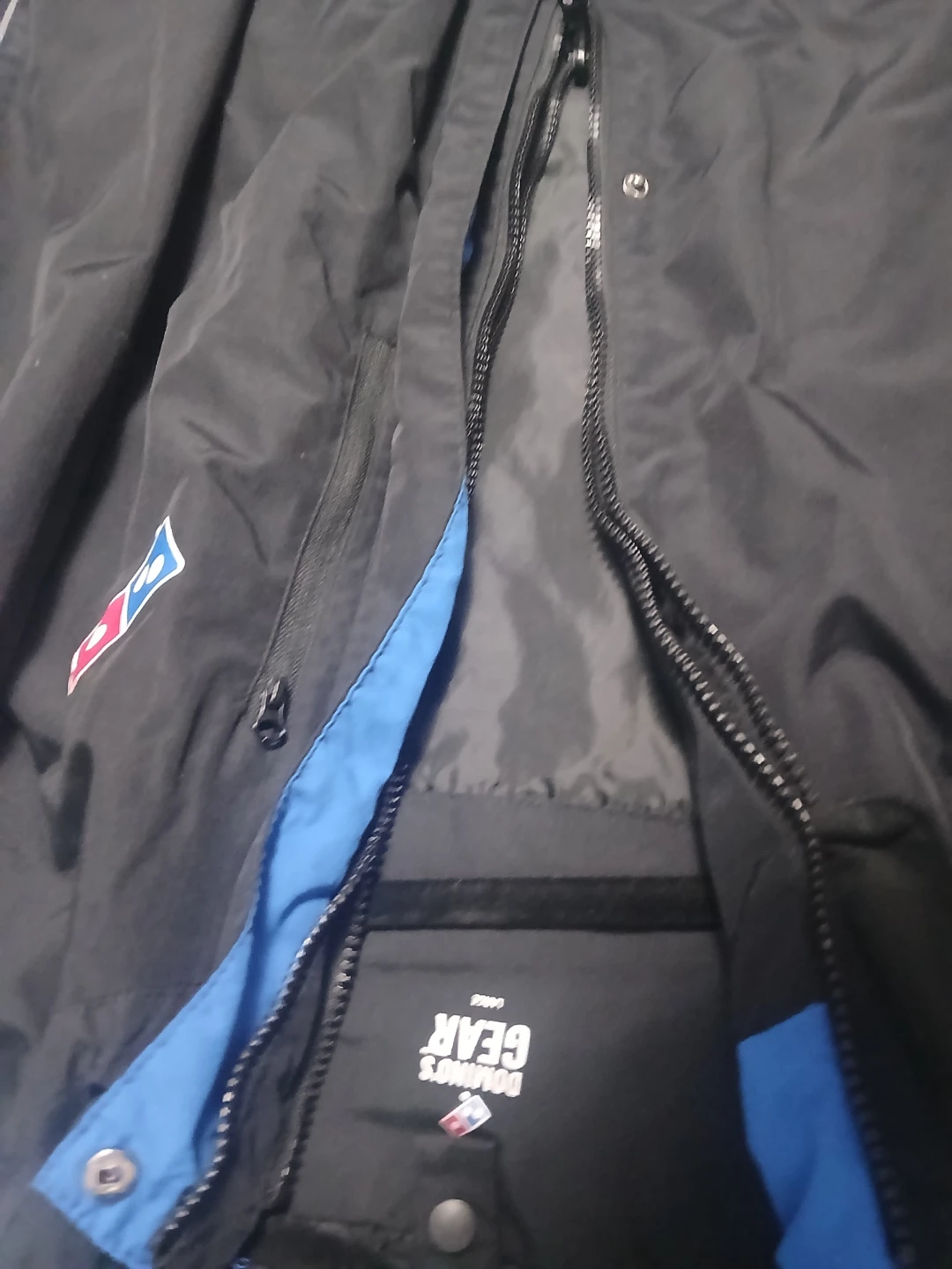 Domino's Gear Black Jacket Size Large - photo 3