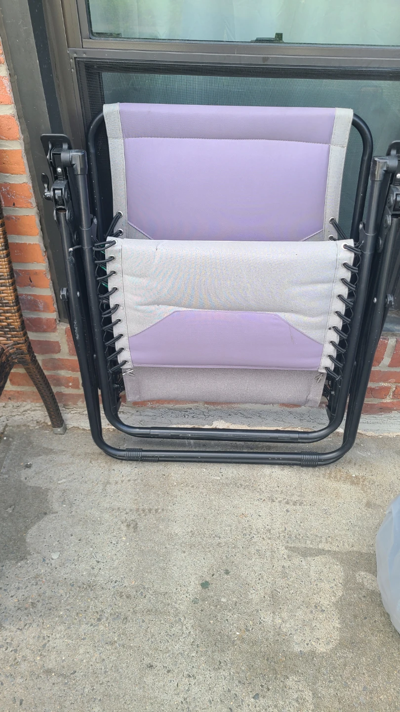 Purple and Gray Zero Gravity Chair - photo 4
