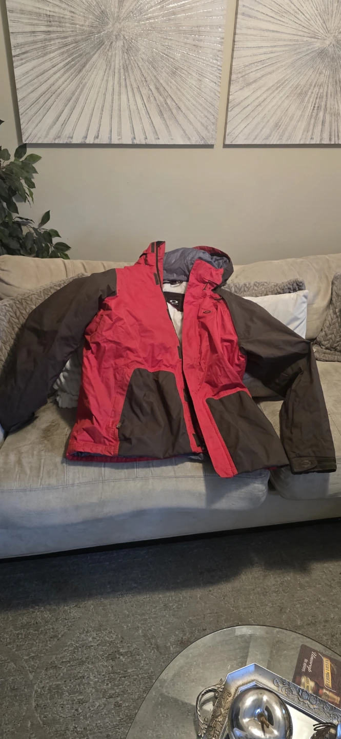 Oakley Ski Jacket XL Red/Brown - photo 3