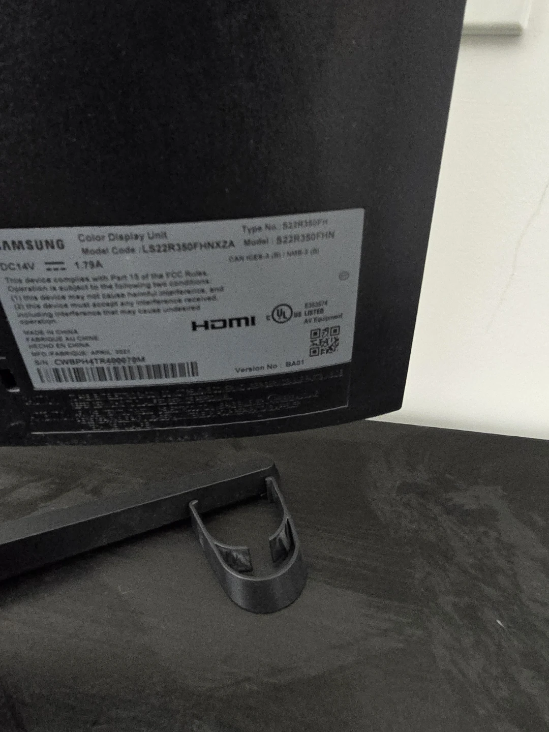 Samsung S22R350FHN Monitor - photo 2