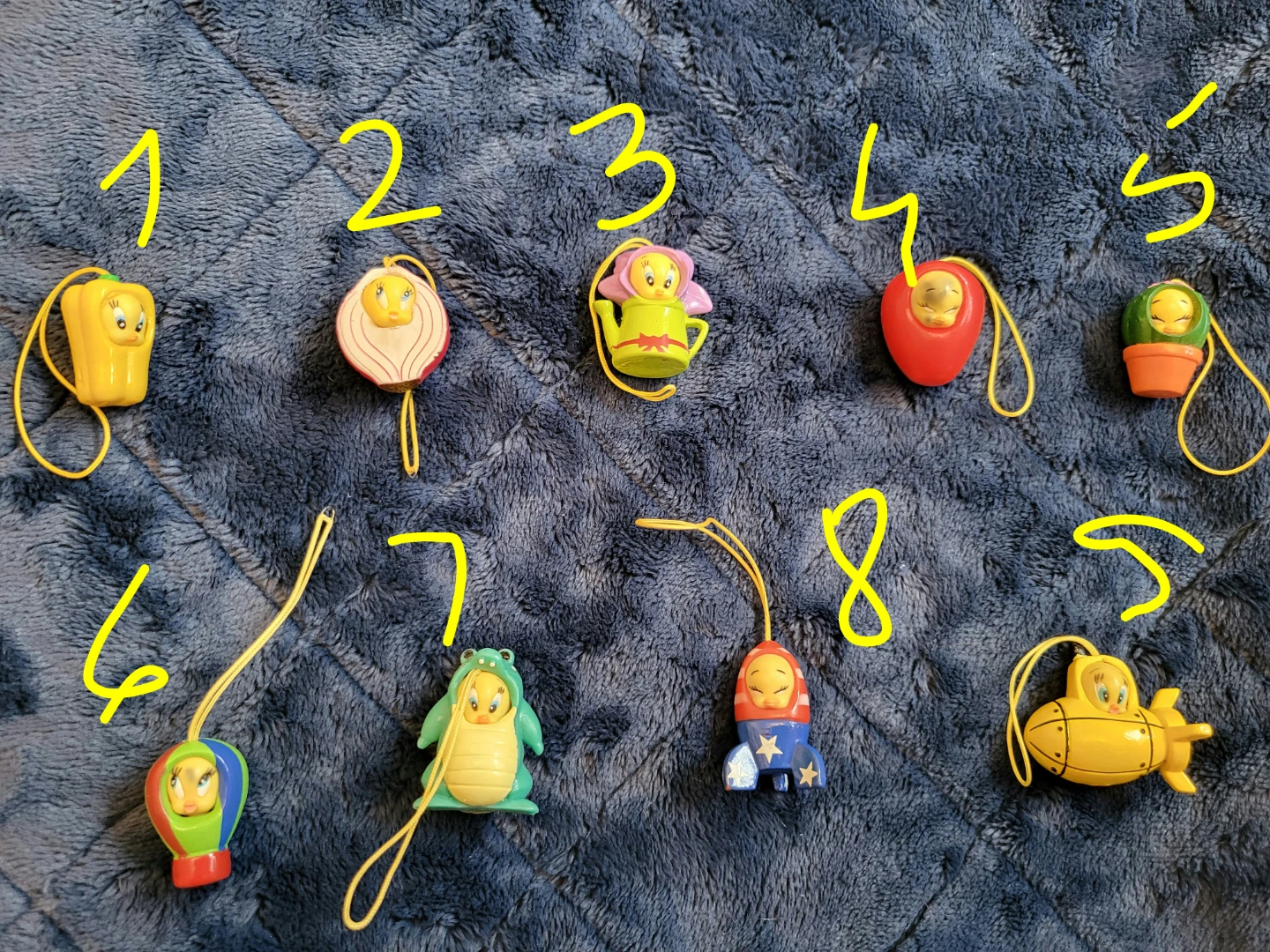 Vintage Disney Peek-A-Pooh Winnie-the-Pooh Charms - photo 3