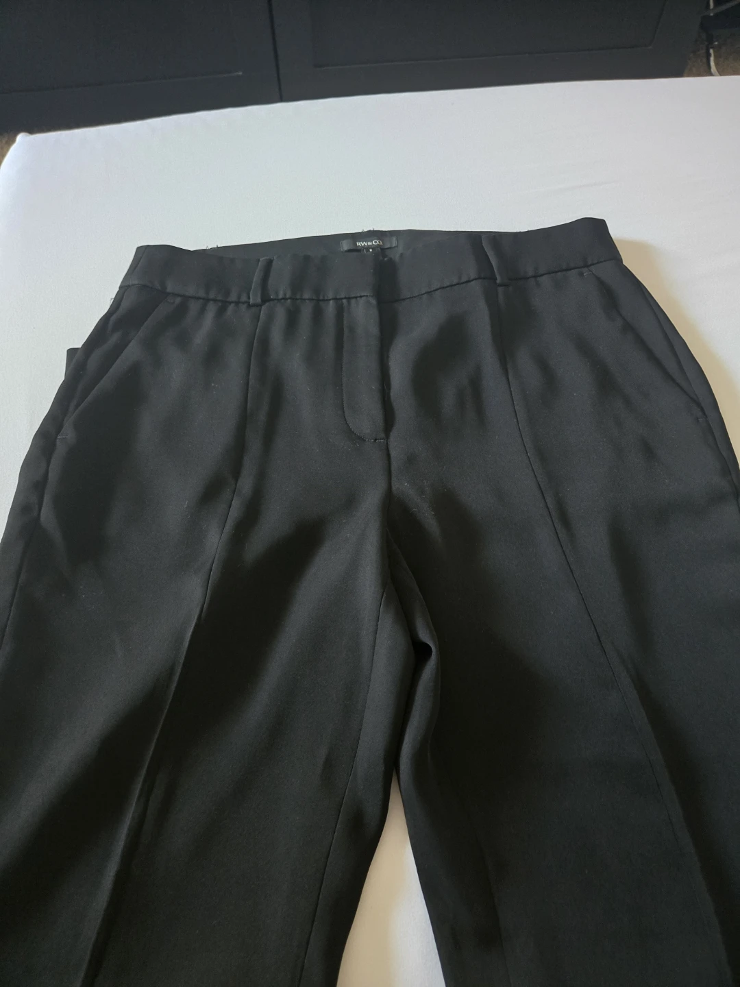 RW & CO. Black Dress Pants Size 8 - photo 5