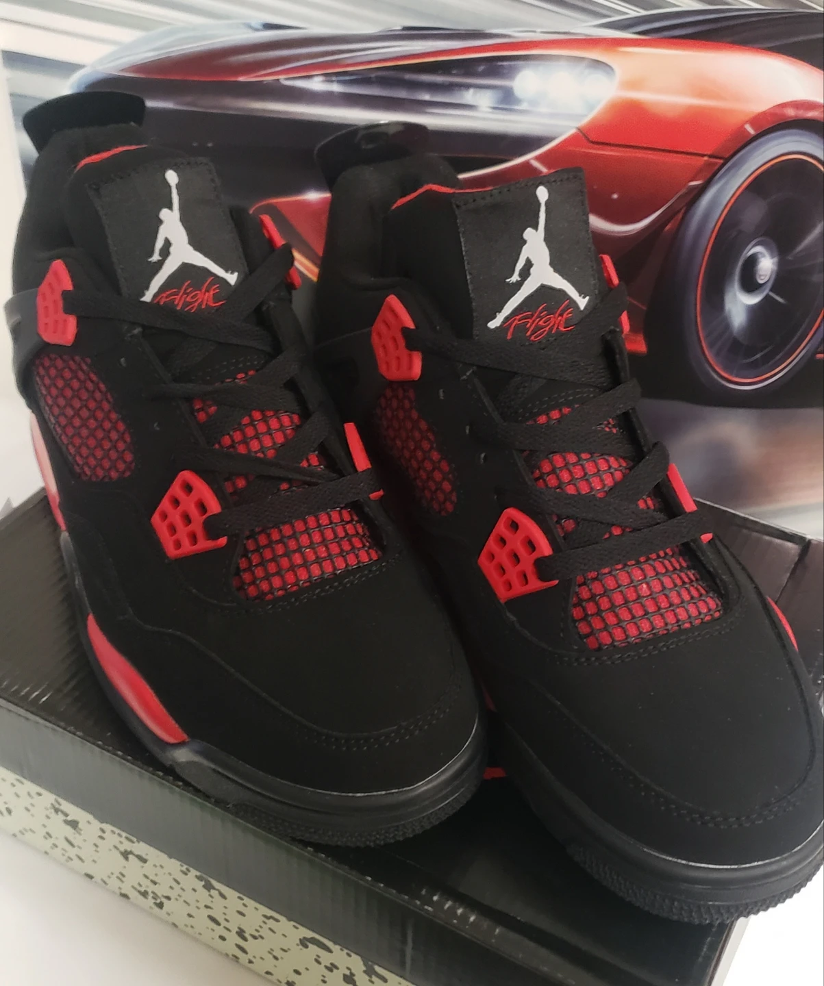 Brand new Jordan 4 Red Black - photo 2
