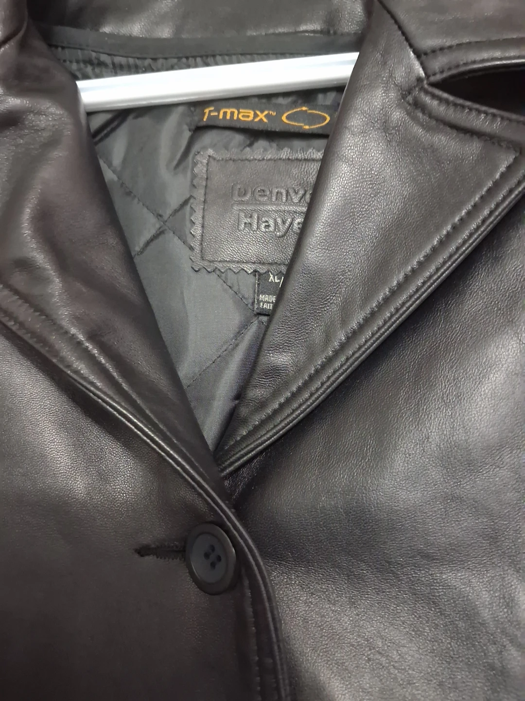 Denver Hayes Black Leather Jacket - XL - photo 3