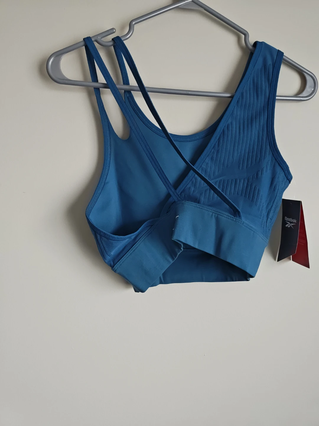 Reebok Knit Training Crop Top Teal - photo 3