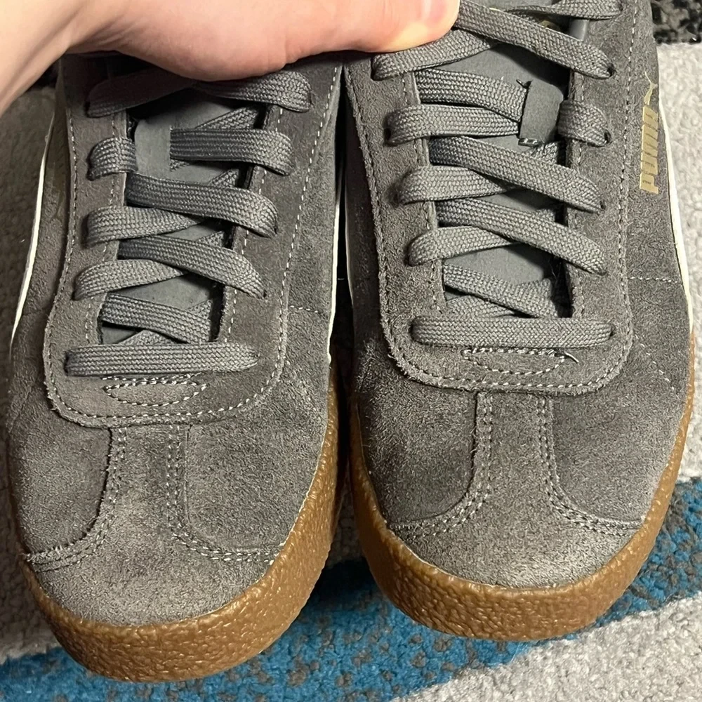 Puma Club Unisex Grey Suede Sneaker - photo 2