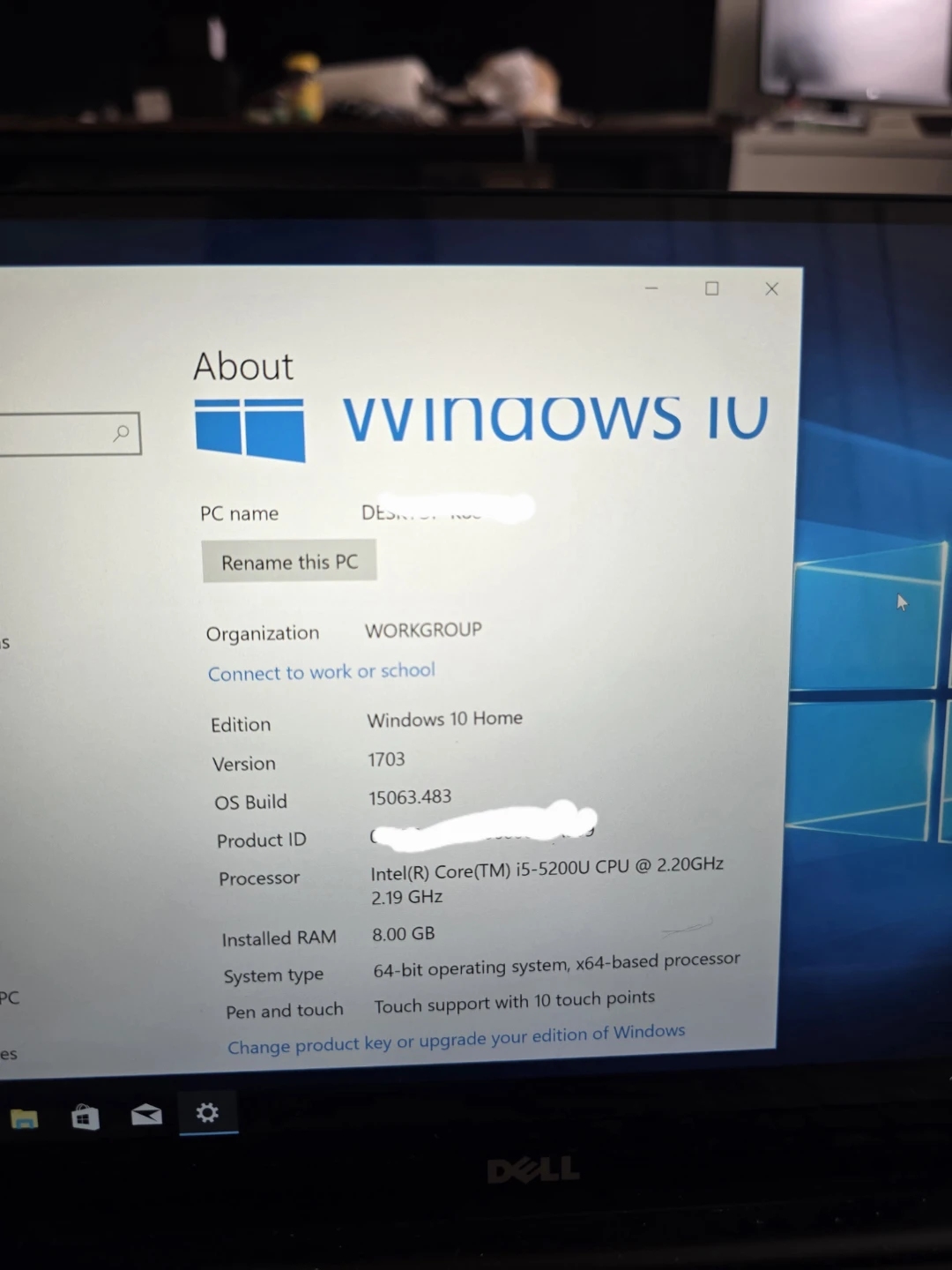 Dell XPS Laptop - Intel Core i5, 8GB RAM, 2.20GHz - photo 5