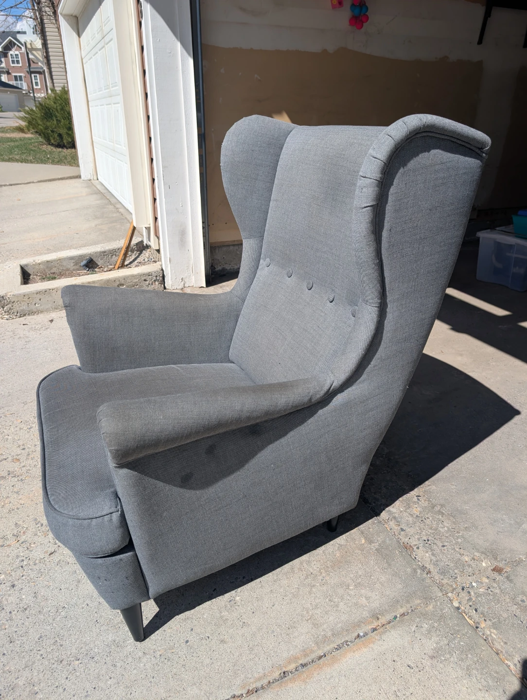 IKEA Strandmon Armchair - Nordvalla dark gray - photo 2