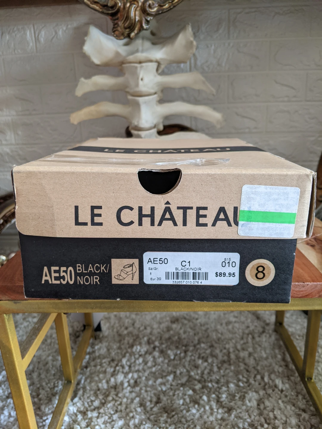 Le Château Black Heels Size 8 - photo 4