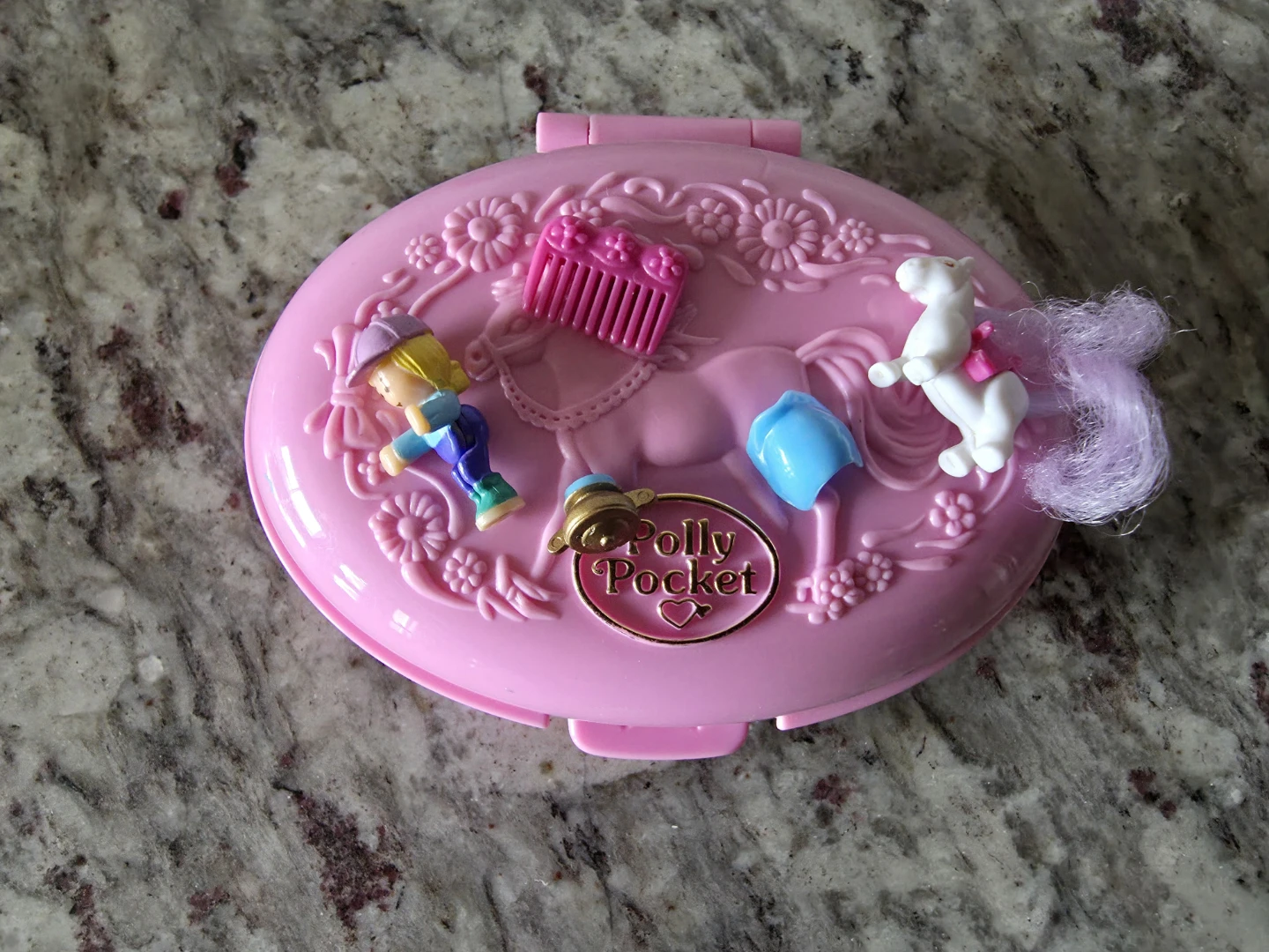 1995 Polly Pocket Shetland Pony Stable
