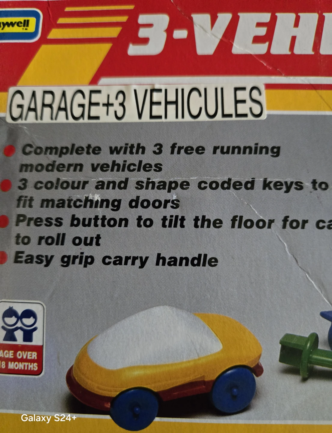 3-Vehicle Garage Set Toy