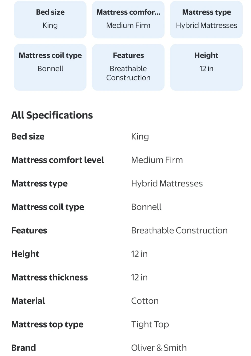 King Size Mattress and Bed Frame - photo 5