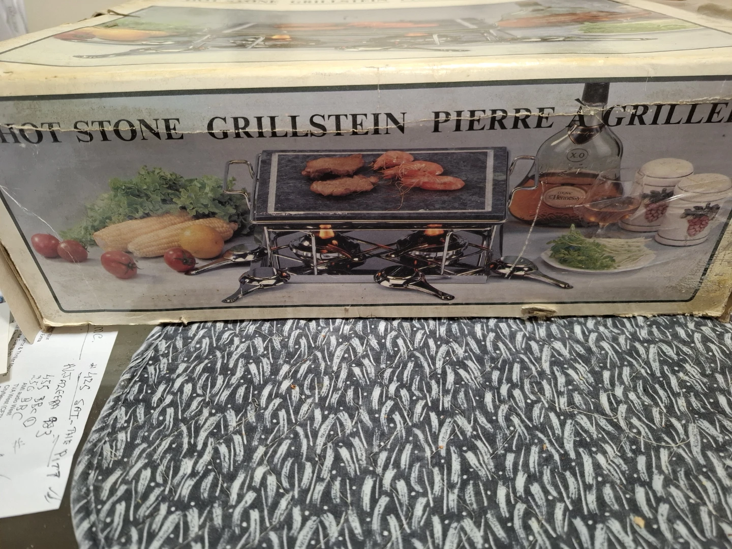 Hot Stone Grillstein Pierre A Griller Set