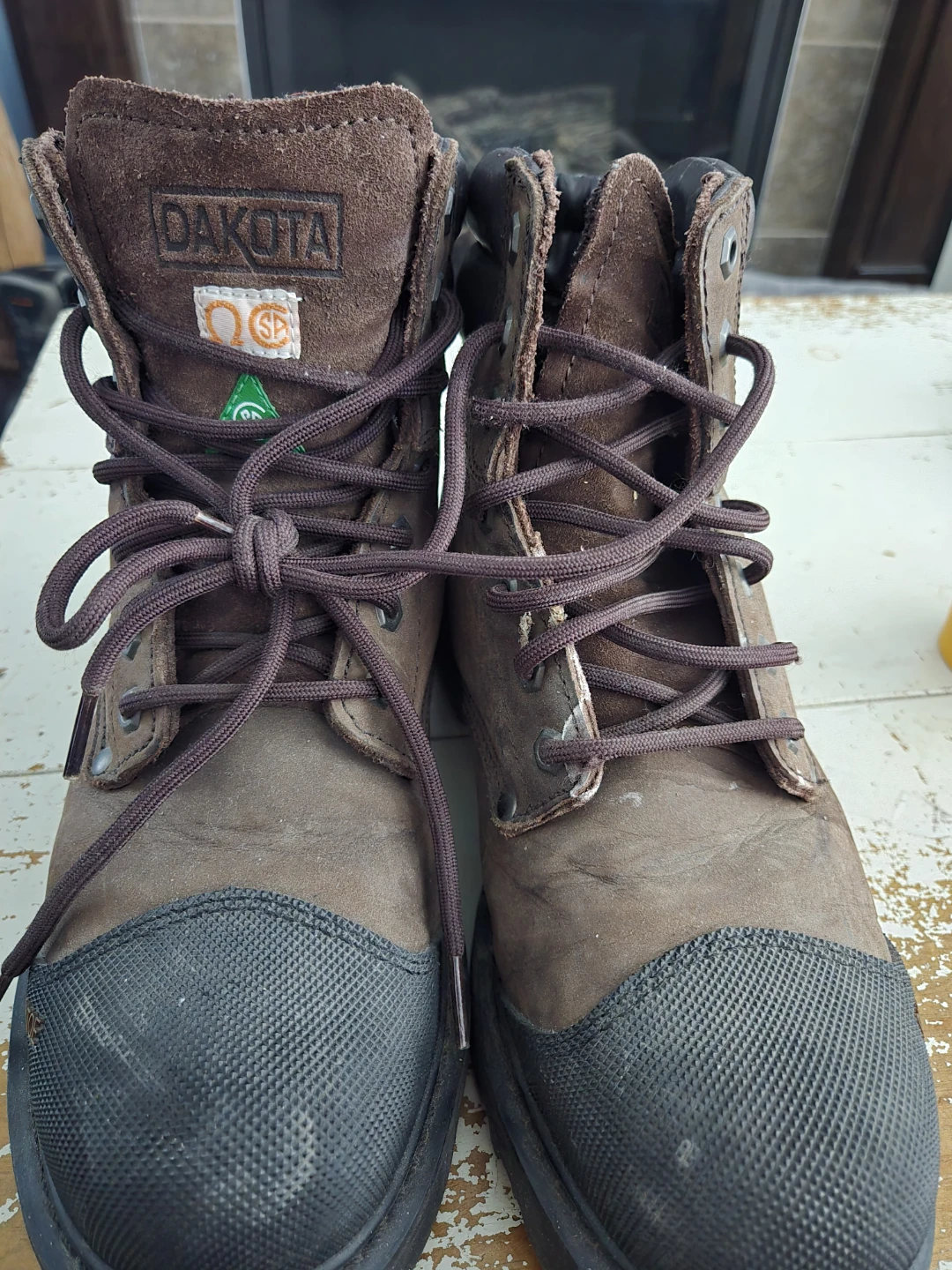 Dakota Work Boots - Size 9